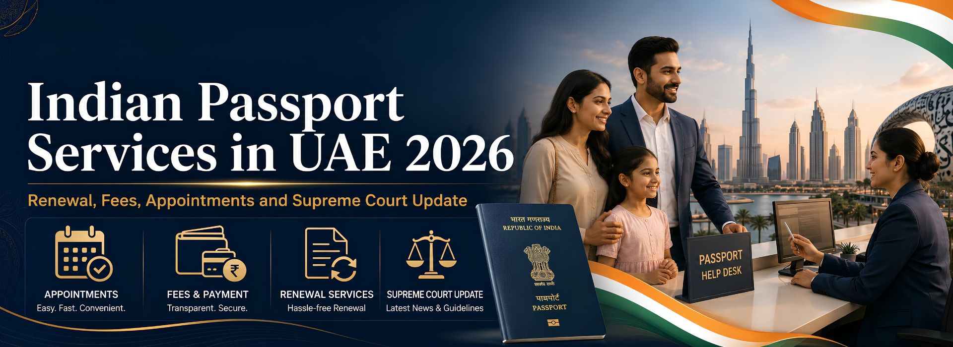 Indian Passport Services in UAE 2026
