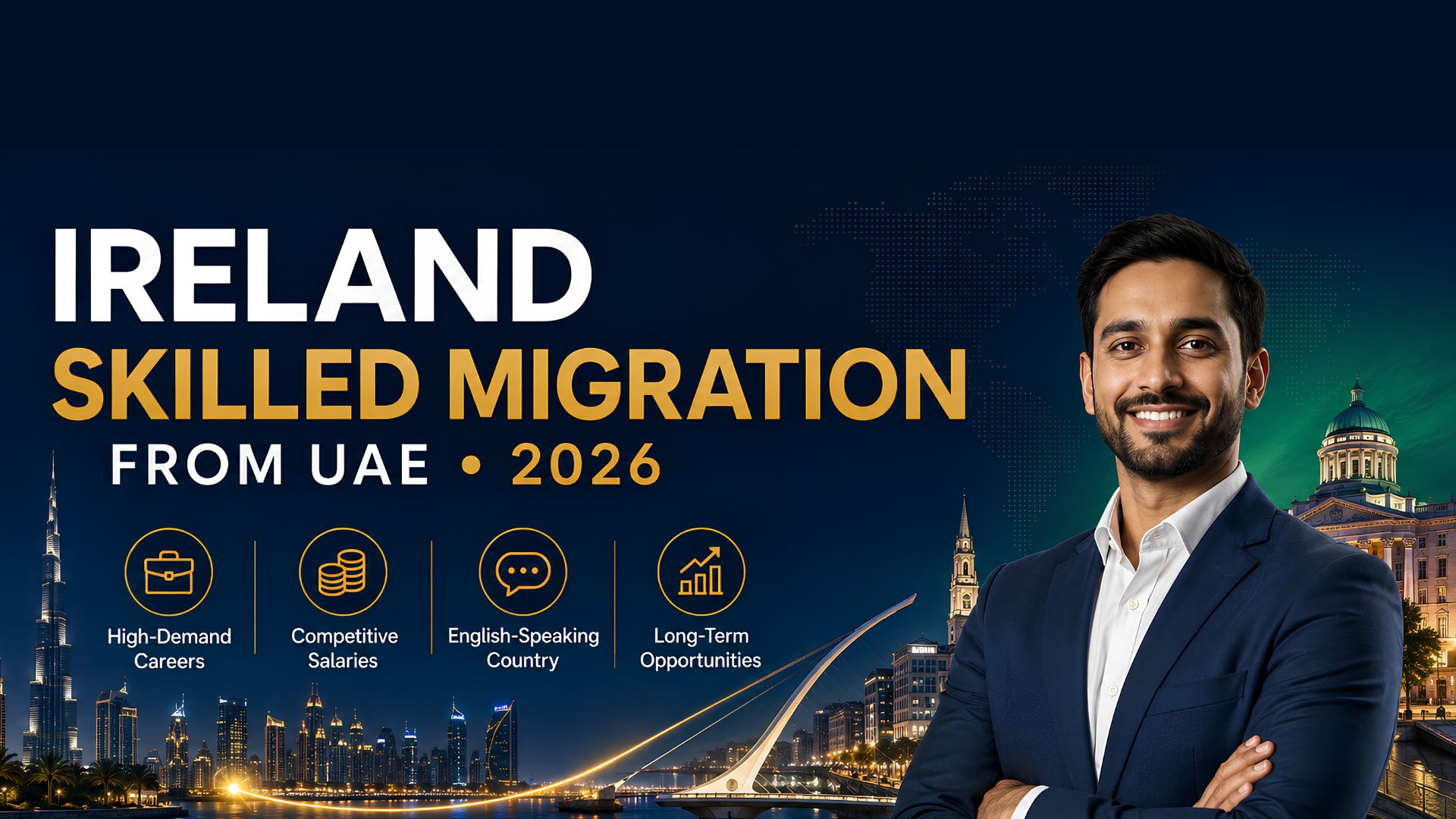 Ireland skilled migration from UAE for skilled professionals in 2026